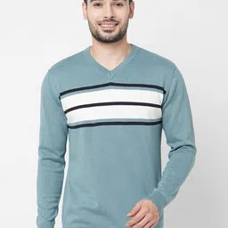 Loopers Men Striped Round Neck Sweatshirt-picture-19