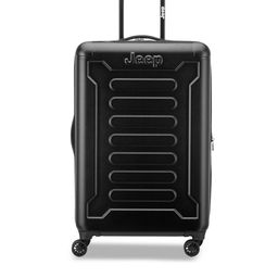 Jeep Textured Hard-Sided Medium Trolley Bag-10
