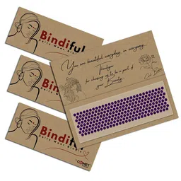 Comet Busters Bindiful Set Of 3 Traditional Bindis - Purple-15