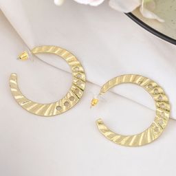 RICHEERA Circular Hoop Earrings-36