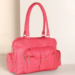 Women Pink Satchel - Extra Spacious-image-27