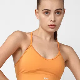 Reebok Id Train Tri Back B Peafuz Speedwick Workout Bra-picture-49