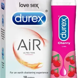 Air Ultra Thin 10s Condom + Cherry Lube 50ml Set-2 Condom-picture-26