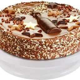 Plastic 360* Rotates 28CM Cake Decorating Turntable Stand, Cake Plastic Cake Server-31