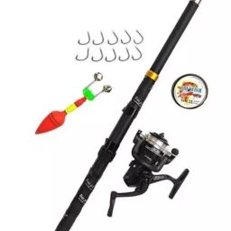Fishing rod DAIJIA 270 ROD reel yf200 Combo Kit set Black Fishing Rod-picture-12