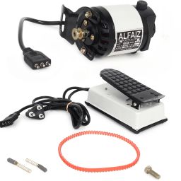 PREMIUM Mini Sewing Machine Motor With Foot Pedal(small in size) copper wiring Electric Sewing Machine-image-52