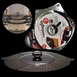 Adjustable Stainless Steel Case Multipurpose Folding Lid 12 inch Lid-image-26