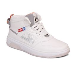 MOZAFIA Women White & Grey Sneakers-image-91