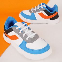 SPRENGE Boys Colourblocked Lightweight Lace-Up Sneakers-image-61