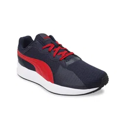 Puma Unisex Navy Blue Colourblocked Pacer Plus V1 Sneakers-image-99