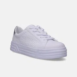 BAGATT Women Blu Textured Comfort Insole Basics Sneakers-39