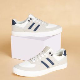 Ajile by Pantaloons Men Colourblocked Suede Sneakers-image-33