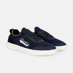 United Colors of Benetton Men Printed Comfort Insole Suede Sneakers-image-21