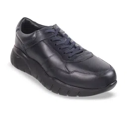 DAVINCHI Men Round Toe Leather Sneakers-image-78