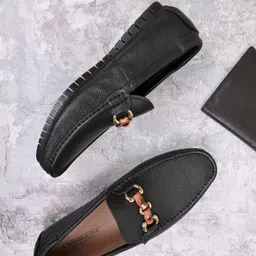 Cobblerz Men Textured Leather Sneakers-image-29
