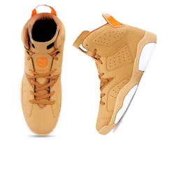 bacca bucci Men Perforated Mid-Top Sneakers-image-47