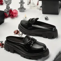 OPHELIA Women Heeled Lightweight Horsebit Loafers-15