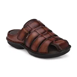 Hitz Men Leather Comfort Sandals-picture-24