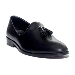 LA BOTTE Men Black Solid Leather Slip-On Sneakers-picture-30