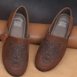Zoom Shoes Men Leather Lightweight Mojaris-image-11