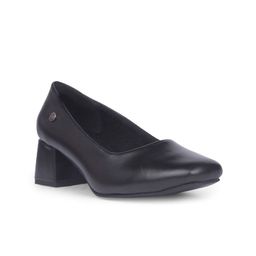 Bata Round Toe Block Heeled Pumps-image-76