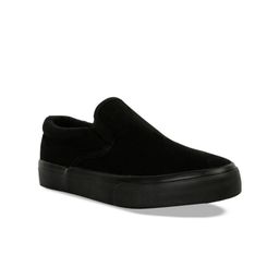 London Rag Women Black Slip-On Sneakers-image-55