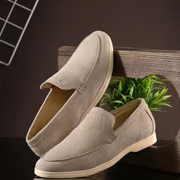 CARLO ROMANO Men Suede Slip-On Sneakers-image-49
