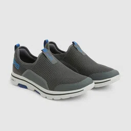 Skechers Men GO WALK 5 - DOWNDRAFT Slip-On Sneakers-3