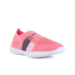 Sparx Women Woven Design Comfort Insole Contrast Sole Slip-On Sneakers-image-38