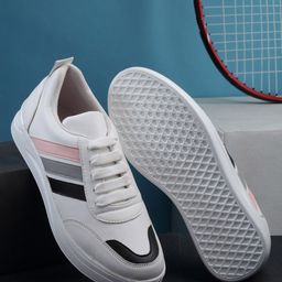 PANAHI Women Striped Lightweight Sneakers-39