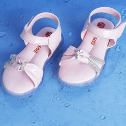 Minesole Girls Colourblocked PU Slip-On Sneakers-image-71