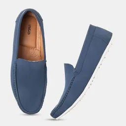 R&B Men Comfort Insole Contrast Sole Loafers-picture-13