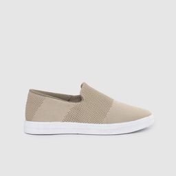 HRX by Hrithik Roshan Women Beige Woven Design Fly Slip-on Sneakers-25