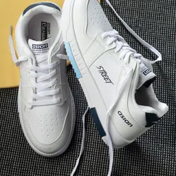 ASIAN Men Perforated Lightweight Color Changing Sneakers-picture-5