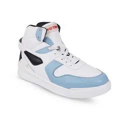 Metro Men Colourblocked Round Toe Mesh Sneakers-37