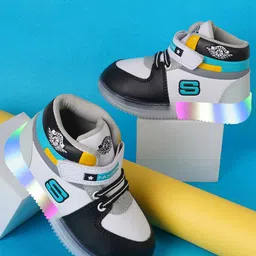 BAESD Kids Colourblocked Lightweight Lighting Sneakers-image-66