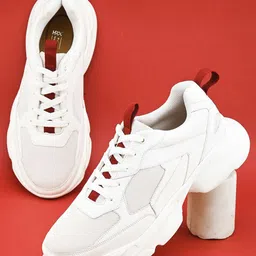 HRX by Hrithik Roshan Men White Round Toe Lightweight Comfort Insole Sneakers-19