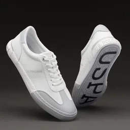 U.S. Polo Assn. Men Colourblocked Sneakers-image-43