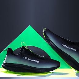 Jack & Jones Men Textured Mesh Memory Foam Insole Sneakers-image-35