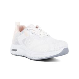 London Rag Women Textured Lace Up Sneakers-image-92
