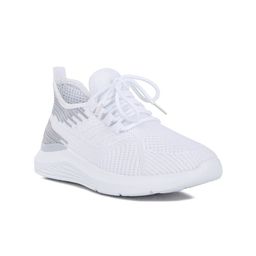 London Rag Women Textured Lace Up Sneakers-58