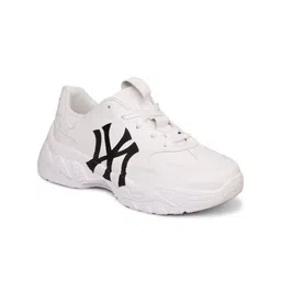 MOZAFIA Women White Printed PU Sneakers-image-11