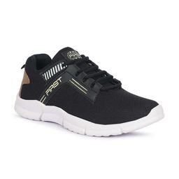 aadi Men Woven Design Lightweight Comfort Insole Mesh Contrast Sole Sneakers-3