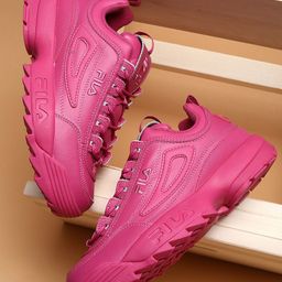 FILA Women Disruptor II Premium Lace-Up Sneakers-image-31