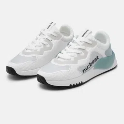 nubeat Women HIPSONIC Textured Round Toe Sneakers-36