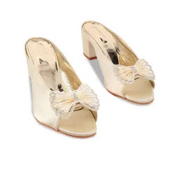 ODETTE Embellished Block Party Heels-34