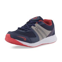Khadims Boys Navy Blue & Grey Colourblocked Sneakers-image-77