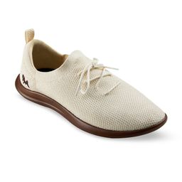 NEEMANS Women Cream-Coloured Textured Sneakers-19