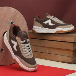 adeboy Men Colourblocked Lace-Ups Sneakers-image-24