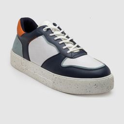SOLETHREADS REBEL Men SPLATTER Colourblocked Water Repellent Upper Memory Foam Sneakers image 5